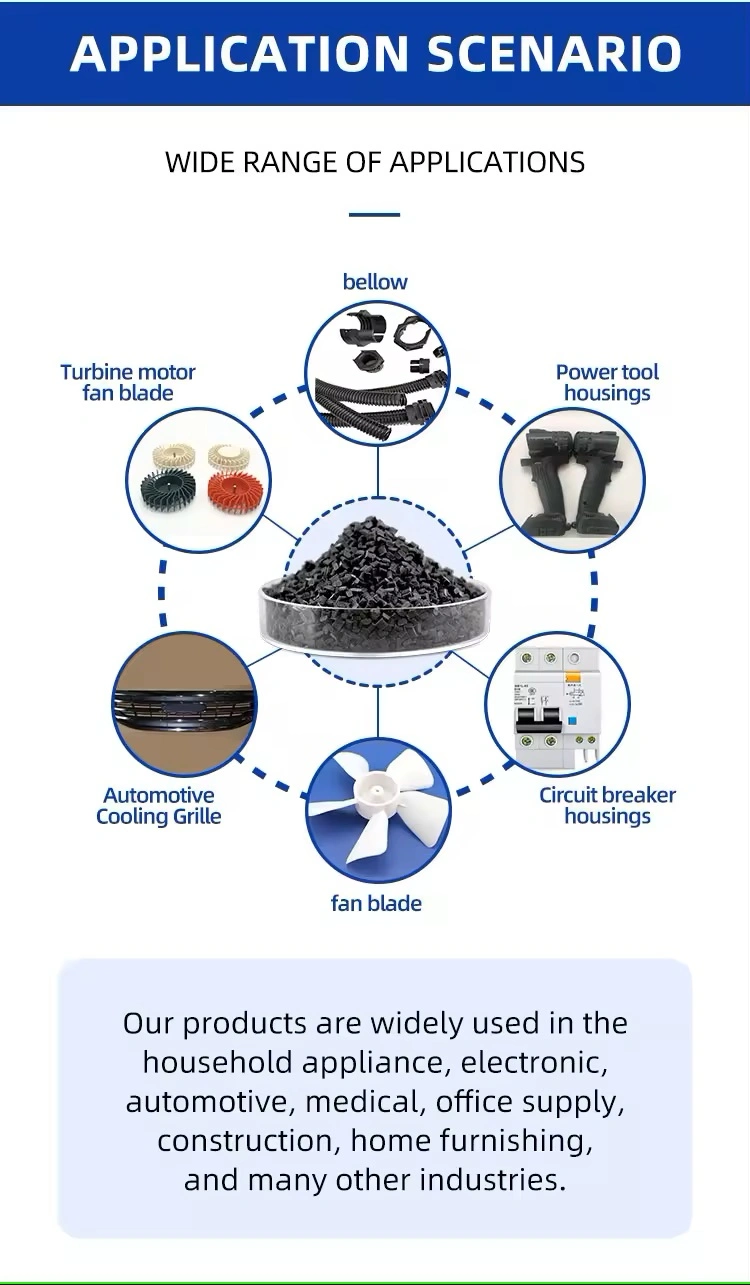 for Injection and Extrusion Raw Material Modified Plastic Particles Nylon PA6 PA
