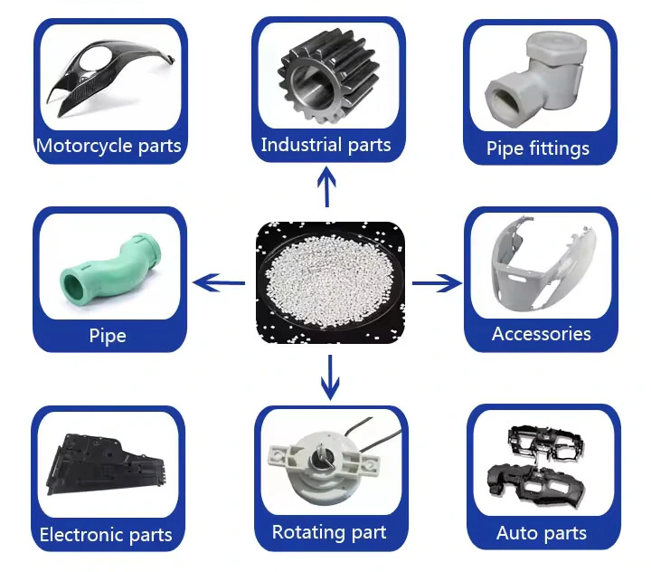 PP Td 20% Homopolymer Copolymer Injection Polypropylene Td20% Virgin White Resin Price PP GF20