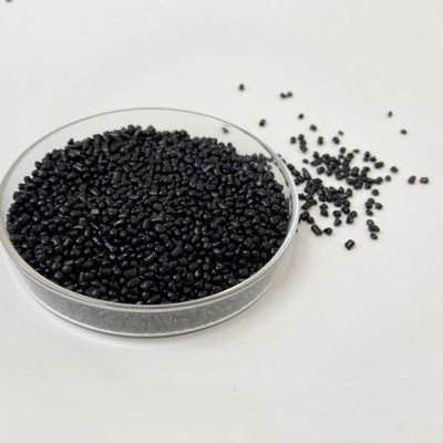 FDA Plastic Master Batch Carbon Black Masterbatch 15MPa Tensile Strength