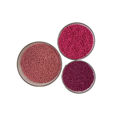 Colored Plastic Concentrate Compound Masterbatch With Heat Resistance