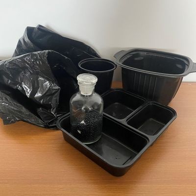 Granules Carbon Black Master Batch High Elongation Size 2-3mm