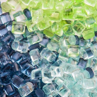 Smooth Surface Plastic Granules Raw Material Thermoplastic Forming