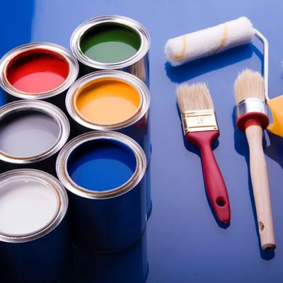 2 Coats Paint Building Materials Hydrophobic Wall Paint for Dry Place Storage