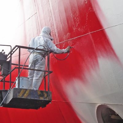 4-Hour Recoat Marine Coating Paint for Sprayer Application at 50-90 Degrees Fahrenheit