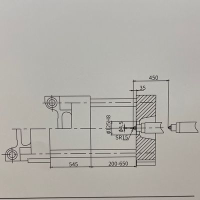 CY308 Injection Molding Machine Horizontal Plastic High Safety Level