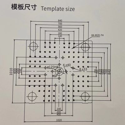 High Efficiency Plastic Injection Molding Machine Horizontal 52-55MM Screw Diameter