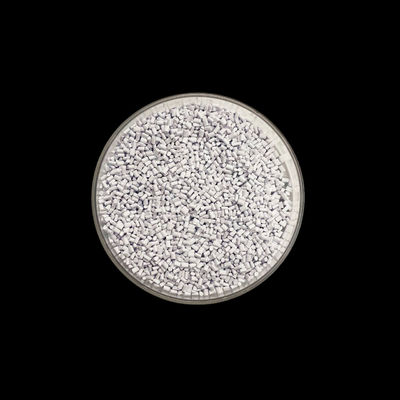 Polymer Compound White Plastic Masterbatch Pellets For Blown Film