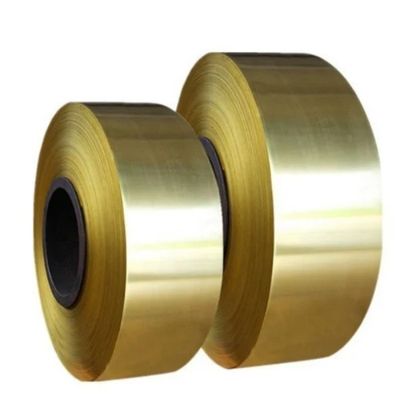Good Electrical Conductivity Brass Strip Sand Blasting