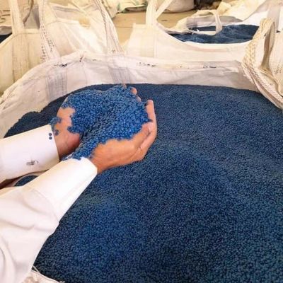 Blue Color Plastic Granules PP Polypropolene Injection Grade Polypropylene for Industrial Components