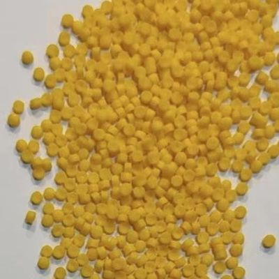 PP Resin Granules for Injection Molding Wide Range of Applications Plastic Color Masterbatch Yellow
