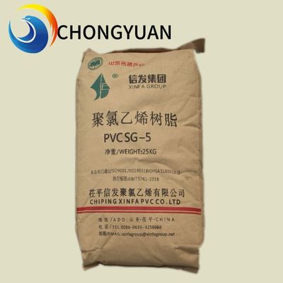 Xinfa PVC Resin K67/SG4 White PVC Granules Pipe Grade Polyvinyl Chloride Virgin Granules