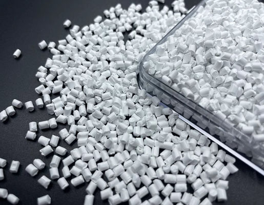 PP Granules Virgin White Color Masterbatch For Injection Molding And Extrusion