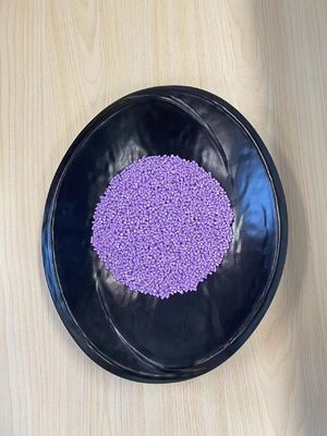 PP / PE Carrier Green Purple Color Masterbatch for Plastic Water Pipe