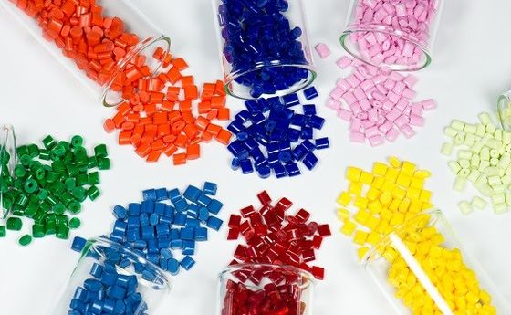 Food Grade Color Plastic Masterbatch Granules PE LDPE Resin For Film Blowing