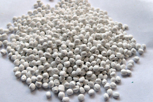 Food Grade White Plastic Masterbatch Granules PE LDPE Resin Thermoforming Injection Molding