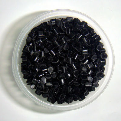 Food Grade Black Plastic Masterbatch Granules PE LDPE Resin Thermoforming Injection Molding