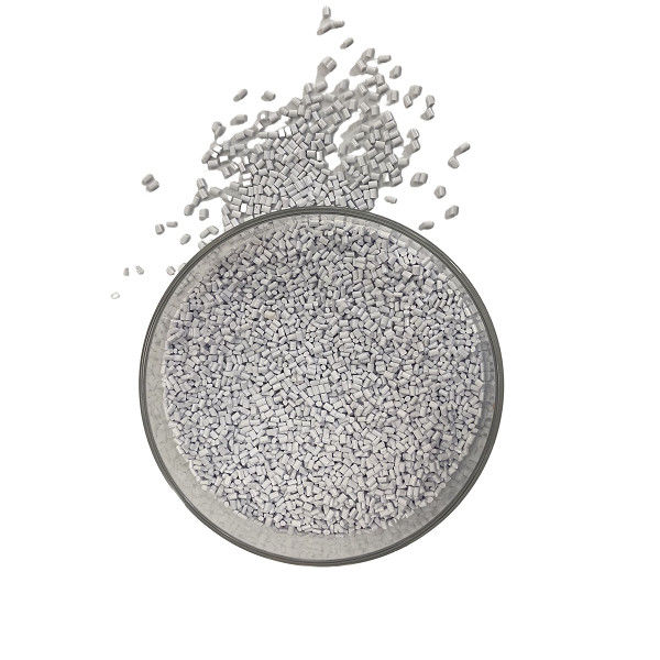 Weather Resistant plastic  Flame Retardant Masterbatch White Base Resin Concentrate