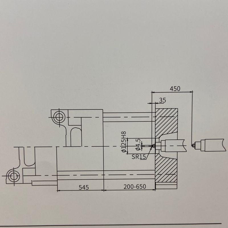 CY308 Injection Molding Machine Horizontal Plastic High Safety Level