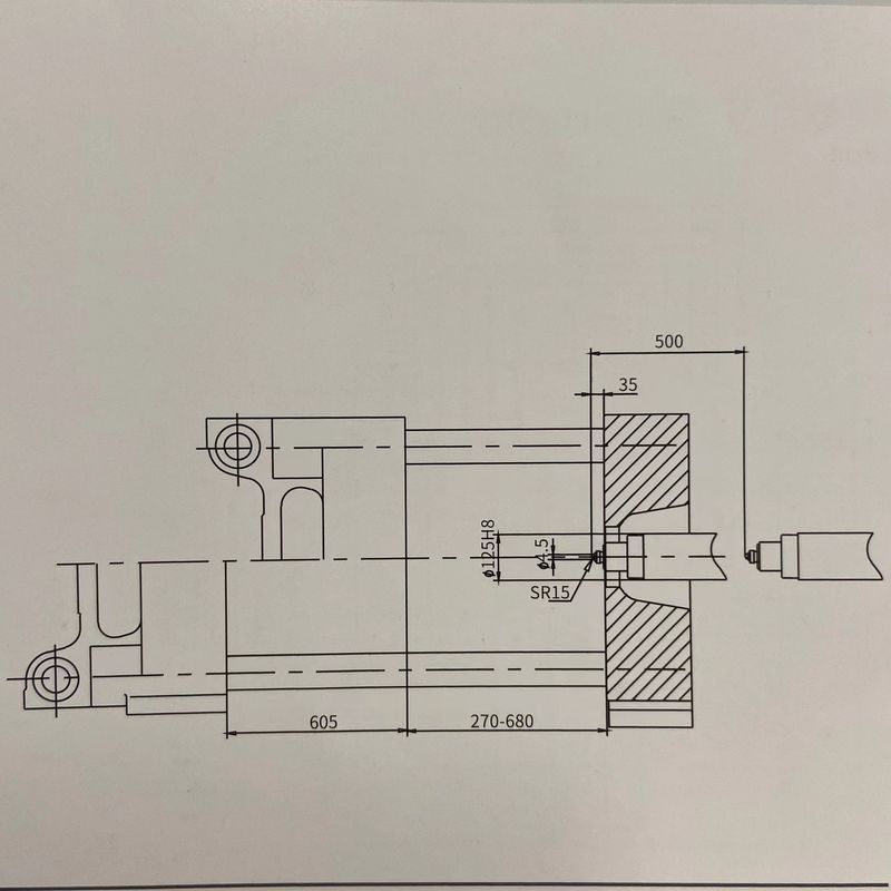 CY460 Plastic Injection Molding Machine Plastic Moulding Machine ISO