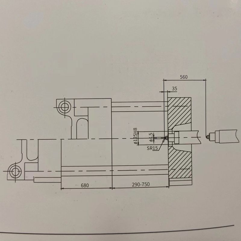Automatic small Injection Molder With 55-60MM Screw Diameter