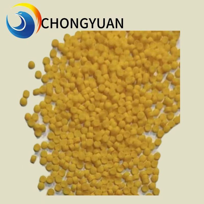 PP Resin Granules for Injection Molding Wide Range of Applications Plastic Color Masterbatch Yellow