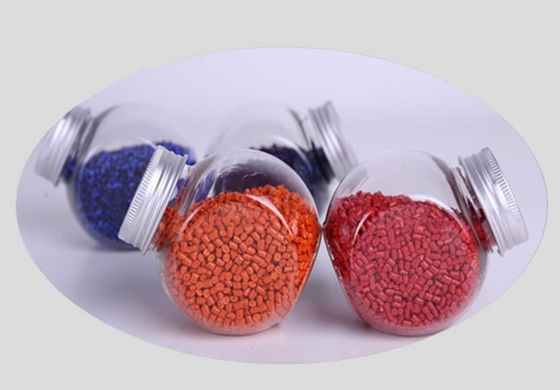 อาหาร เกรดความโปร่งใสสูง สี พลาสติก Masterbatch Granules PP/PE Resin